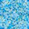 Spring blurred delicate floral seamless pattern of transparent layered apple tree flowers Blue white yellow shades