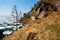 Spring on Circum-Baikal Road to the south of Lake Baikal