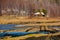 Spring on Circum-Baikal Road to the south of Lake Baikal