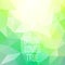 \'Spring comes true\' abstract polygonal background. Can be used f