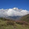 Spring day in the Everest National Park, Nepal