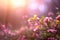 Spring\\\' Delightful Background AI Generated Illustration