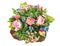 Spring flowers bouquet Birthday Wedding Mothers Day Easte holidays