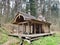 A spring, a font and a chapel near the village of Revyakino. Naro-Fominsky District, Moscow Region, Russia