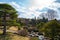 spring garden at ancient Oshino Hakkai village near Mt. Fuji, Fuji Five Lake region