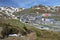 Spring iew of the town Pas de la Casa from the slopes