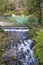 Spring of the Kamiska Bistrica river in Slovenia.