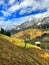 Spring landscape between Bad Hofgastein and Bad Gastein, Austria