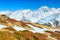 Spring landscape in the high mountains,Fagaras,Carpathians,Romania