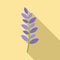 Spring lavender icon, flat style