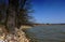 Spring near town Ceske Budejovice with ponds