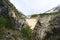 Spring photo Vajont Dam in Povince Belluno
