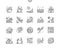 Spring picnic Well-crafted Pixel Perfect Vector Thin Line Icons 30 2x Grid for Web Graphics and Apps.