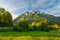 Spring in the Pieniny with Three Crowns mountain