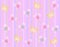 Spring Pink Butterfly Background