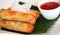 Spring roll asian food