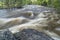 Spring runoff of Poudre River in Colorado