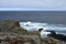 Spring seascape along the Father Troy`s Trail in Newfoundland Canada, near Flatrock