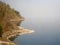 Spring shore of Lake Baikal.