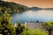 Spring on the shores of Lago Orta, Orta San Giulio