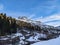 Spring skitour in St. Antonien. View towards Partnun Graubunden. Mountaineering in the Ratikon. High quality photo