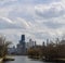 Spring Storm Couds Over Chicago