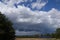 Spring Storms Clouds Moving Over Lake Erie