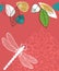 Spring Summer dragonfly