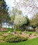 Spring Trees with Flowering Crab Apple