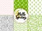 Spring Trendy Seamless Patterns