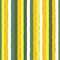 Spring vector repeat pattern with white, green and yellow hand drawn stripes
