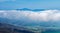 A Spring View of Devils Backbone and Valley Clouds