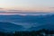 Spring view, fantastic morning sunrise. Carpathian mountains, Ukraine