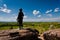 Spring view from Little Roundtop, Gettysburg, Pennsylvania