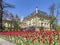 Spring view of National Art Gallery, Sofia, Bulgaria