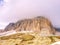 Spring view from road in National Park Tre Cime di Lavaredo,