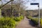 Spring view at Two Mile Ash area in Milton Keynes, England