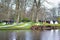 Spring visiting season in Keukenhof park