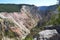 Spring in Yellowstone: Morning Sunlight Fills the Grand Canyon of the Yellowstone River Near Artist Point On the South Rim