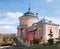 Spring Zolochiv castle view (Ukraine)