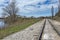 Springtime Along the Railroad Tracks