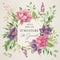 Springtime Blooms: A Floral-themed Wedding Invite