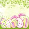 Springtime Easter Holiday Greeting Card