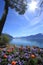 Springtime at Geneva lake, Montreux, Switzerland