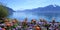 Springtime at Geneva lake, Montreux, Switzerland