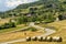 Springtime landscape near Ã¬Bardi, Parma