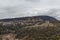 Springtime panorama of a ruins of Trapezitsa, medieval stronghold located on a hill with the same name in Veliko Tarnovo