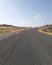 Springtime scenic landscape backroads Cheyenne Wyoming