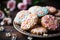 Springtime Sweets - Homemade Easter Cookies Galore. AI Generated