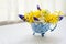 Springtime Teacup bouquet